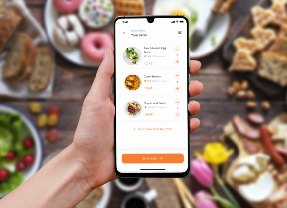 Designing a Digital Menu for Beginners with Digital Menu Software photo of digital menu from digital QR code