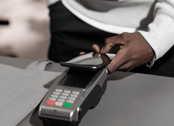 paying bill through apple pay using iPhone