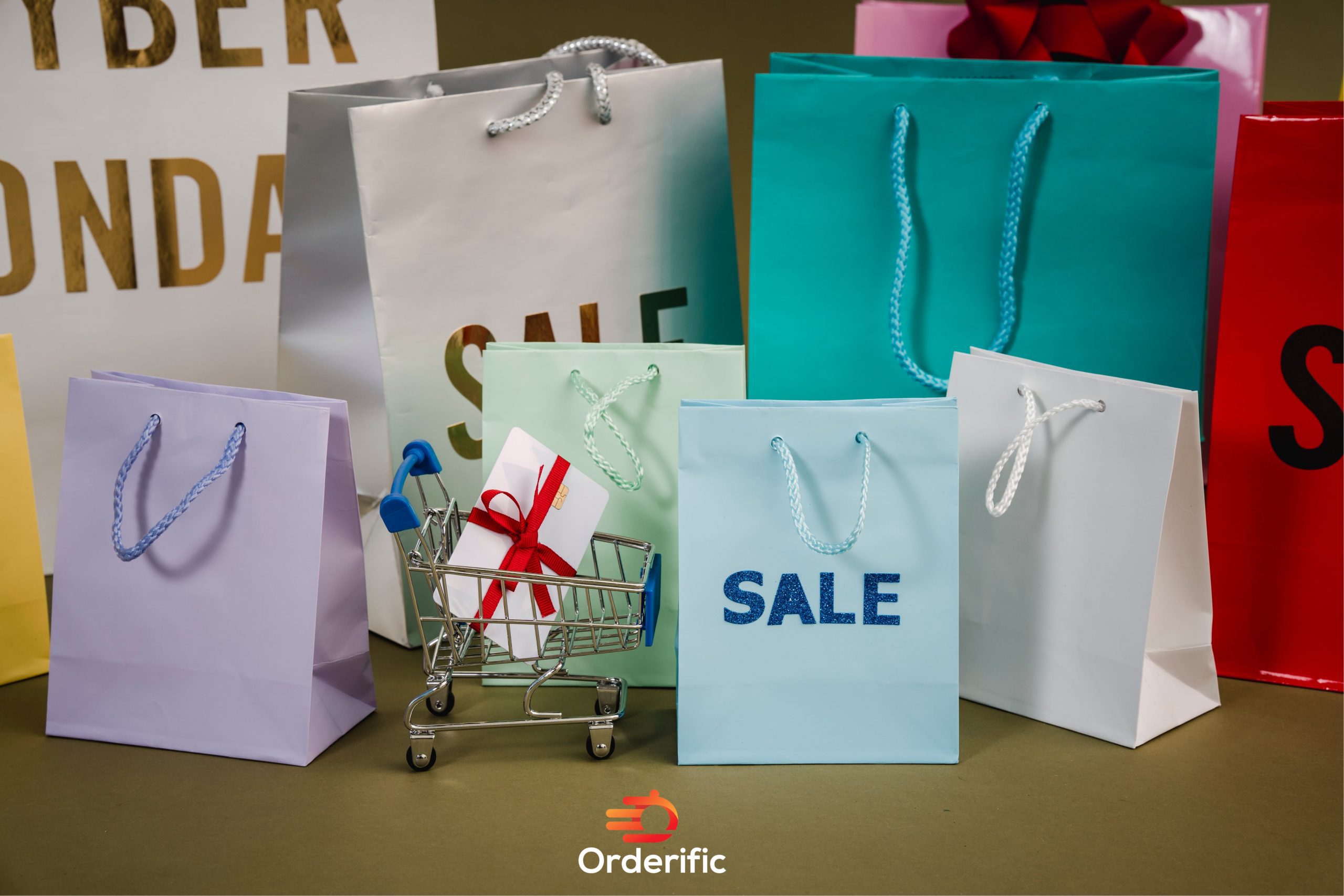 gift cards used during sale season for shopping