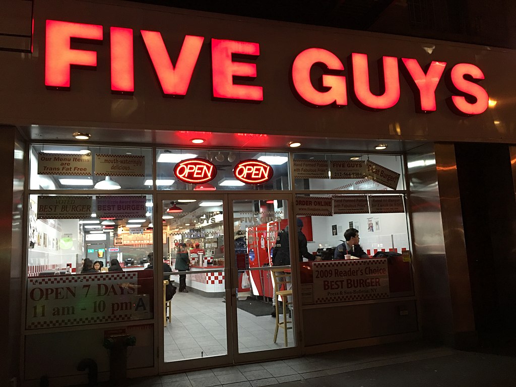 Restaurants sit down
