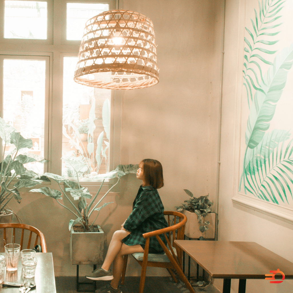 coffee shop wall accent